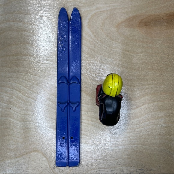 Vintage Norwegian Speed Skier Toy - Picture 8 of 12